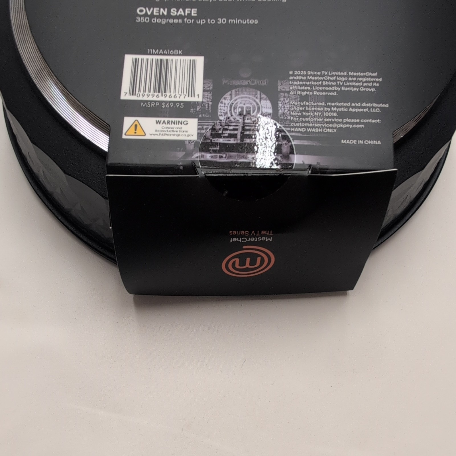 MasterChef 8″ Nonstick Cast Alum Frying Pan, Oven Safe – Missing Label -New-