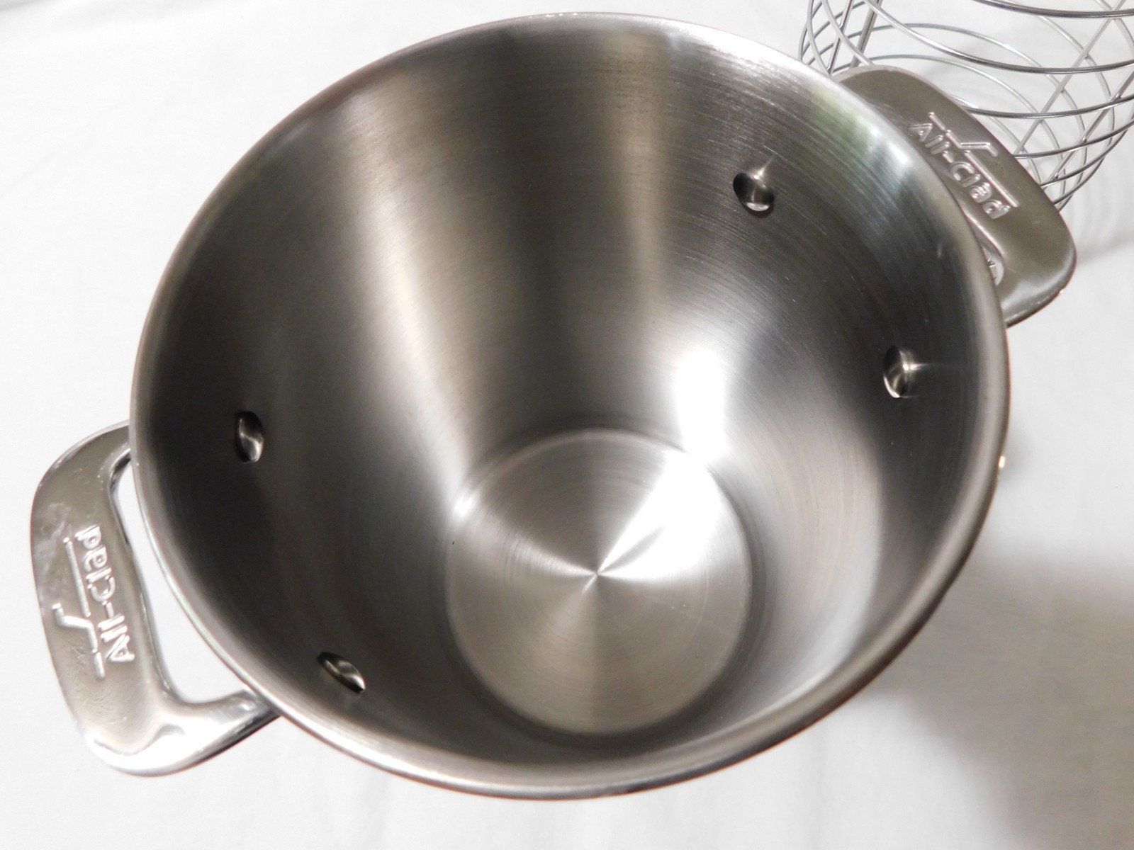 All-Clad Stainless Steel Asparagus Steamer Tall Pot No lid