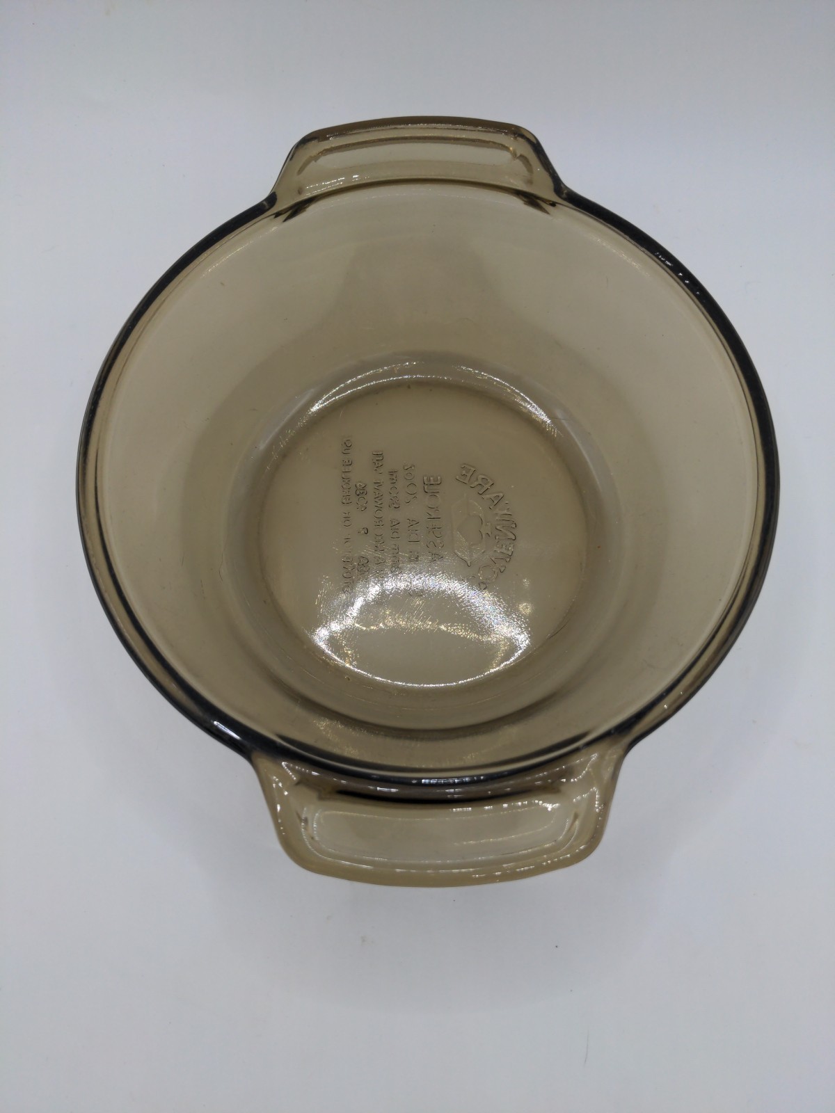 Vintage Lovenware 20oz 500mL Casserole Baking Dish Bowl 1036 Smoke Color 5.7”Dia