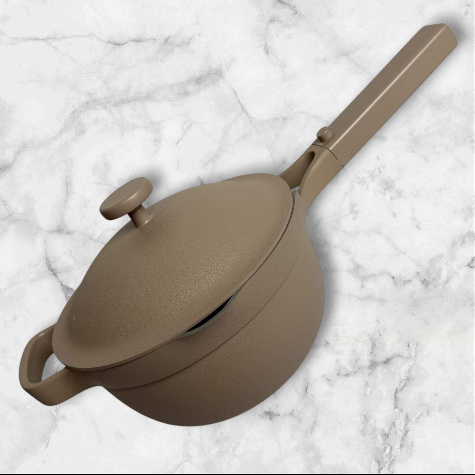 Our Place Mini Perfect Pot 2.0 Steam Beige Nonstick | 2.5 Qt | New in Box