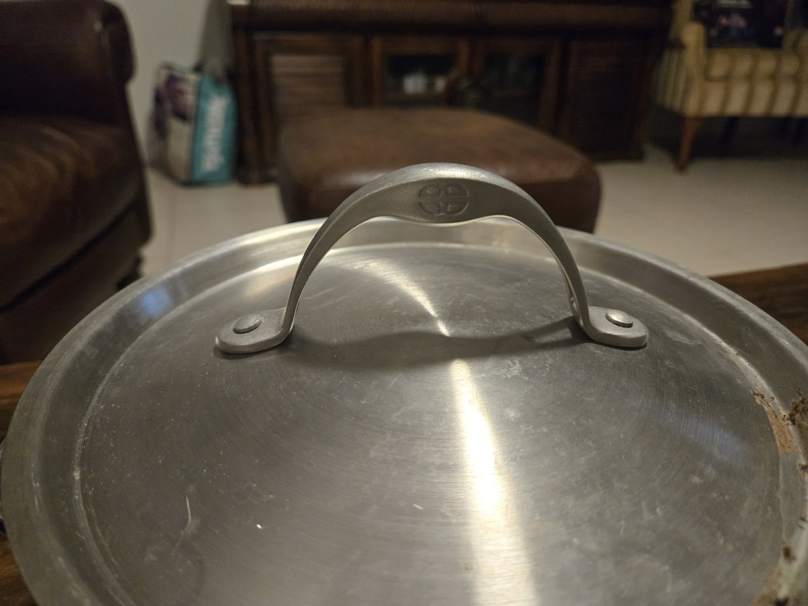 Cuisinart #944 Double Handle 3QT Soup Pot With Lid Stainless Steel