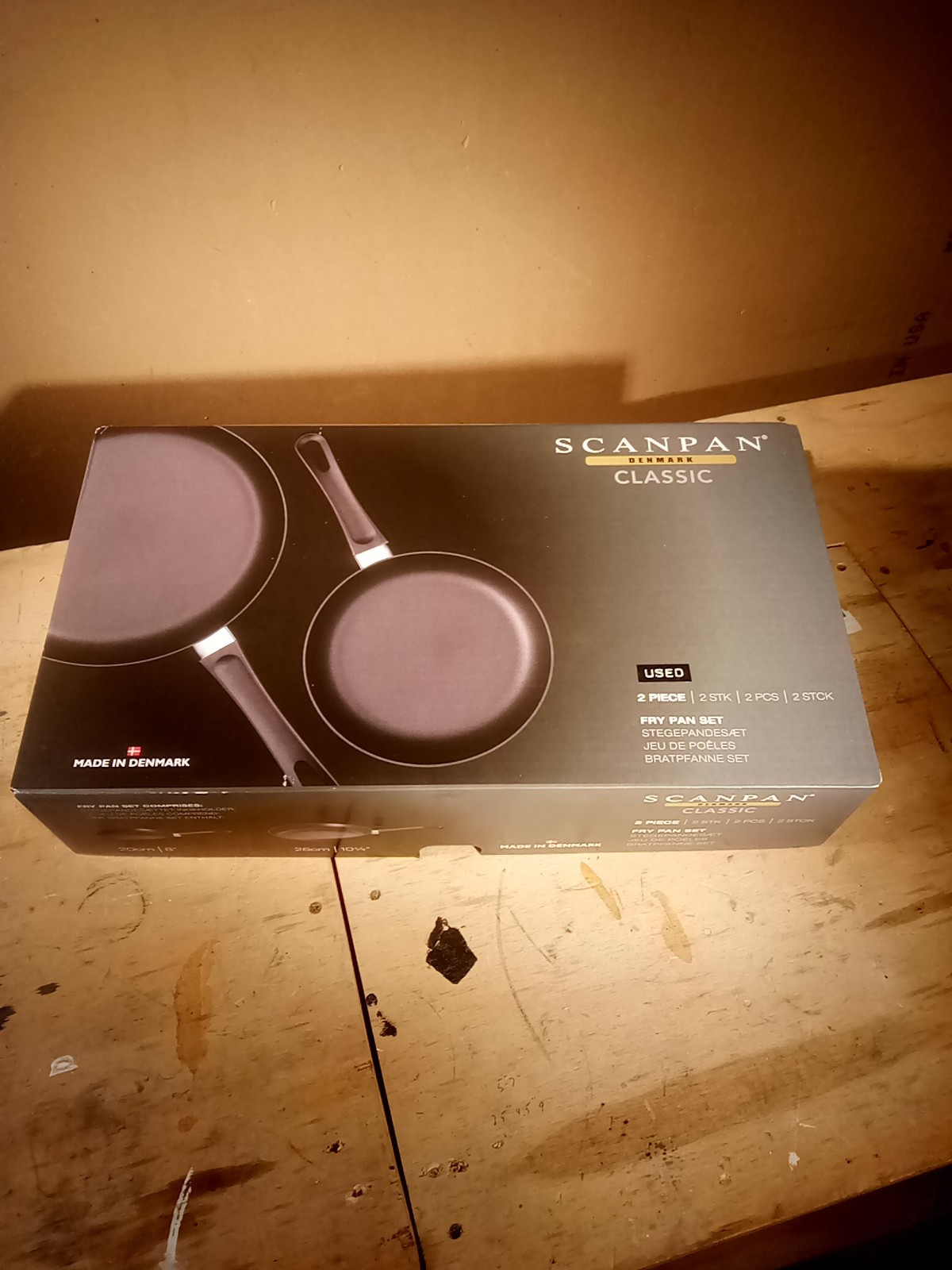 Scanpan Classic 2 piece Fry Pan Set 8 & 10.25 in.