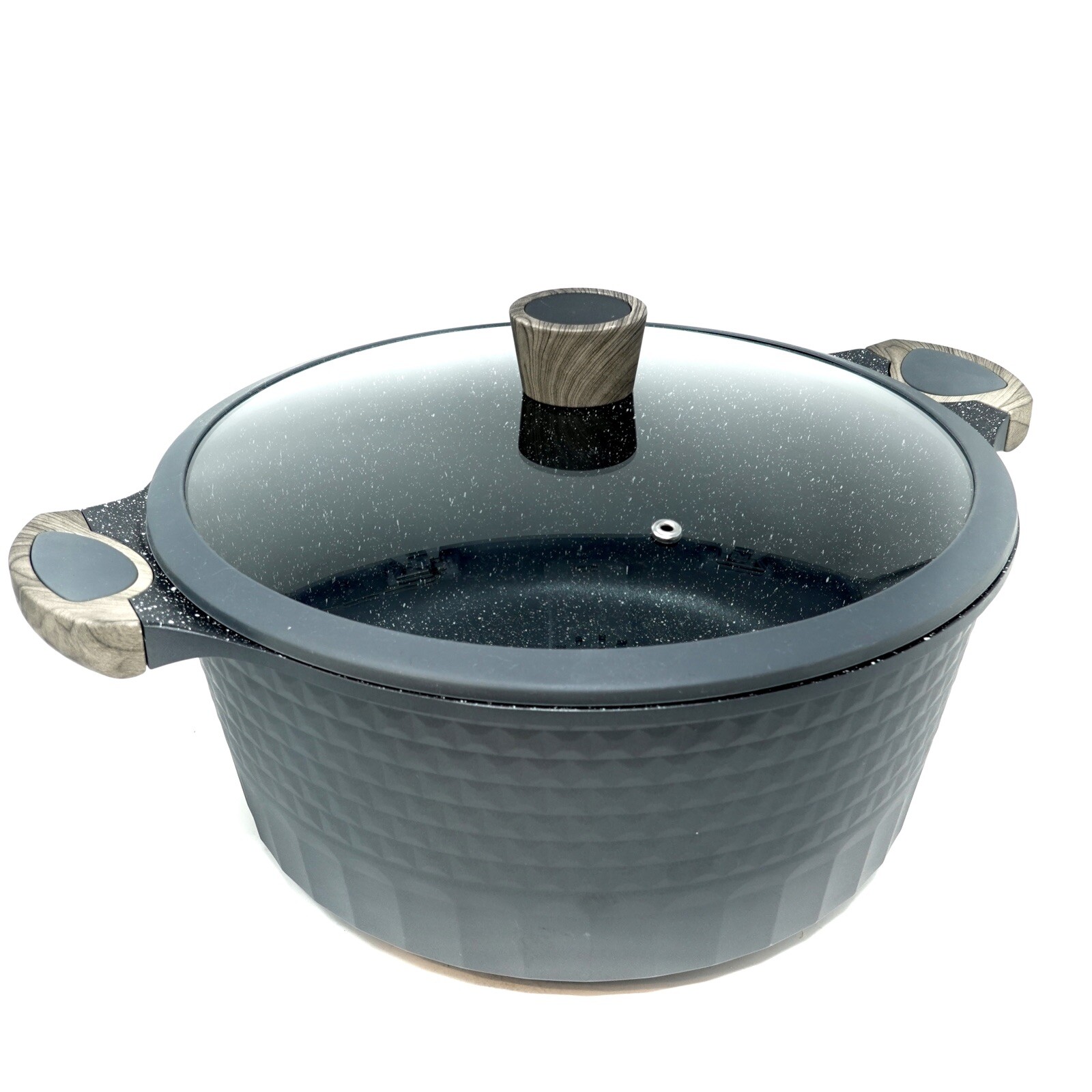 Big Size Pot/Casserole 12.5″ Inch,10 Qt + Lid Party/Restaurant Size D&W Cookware