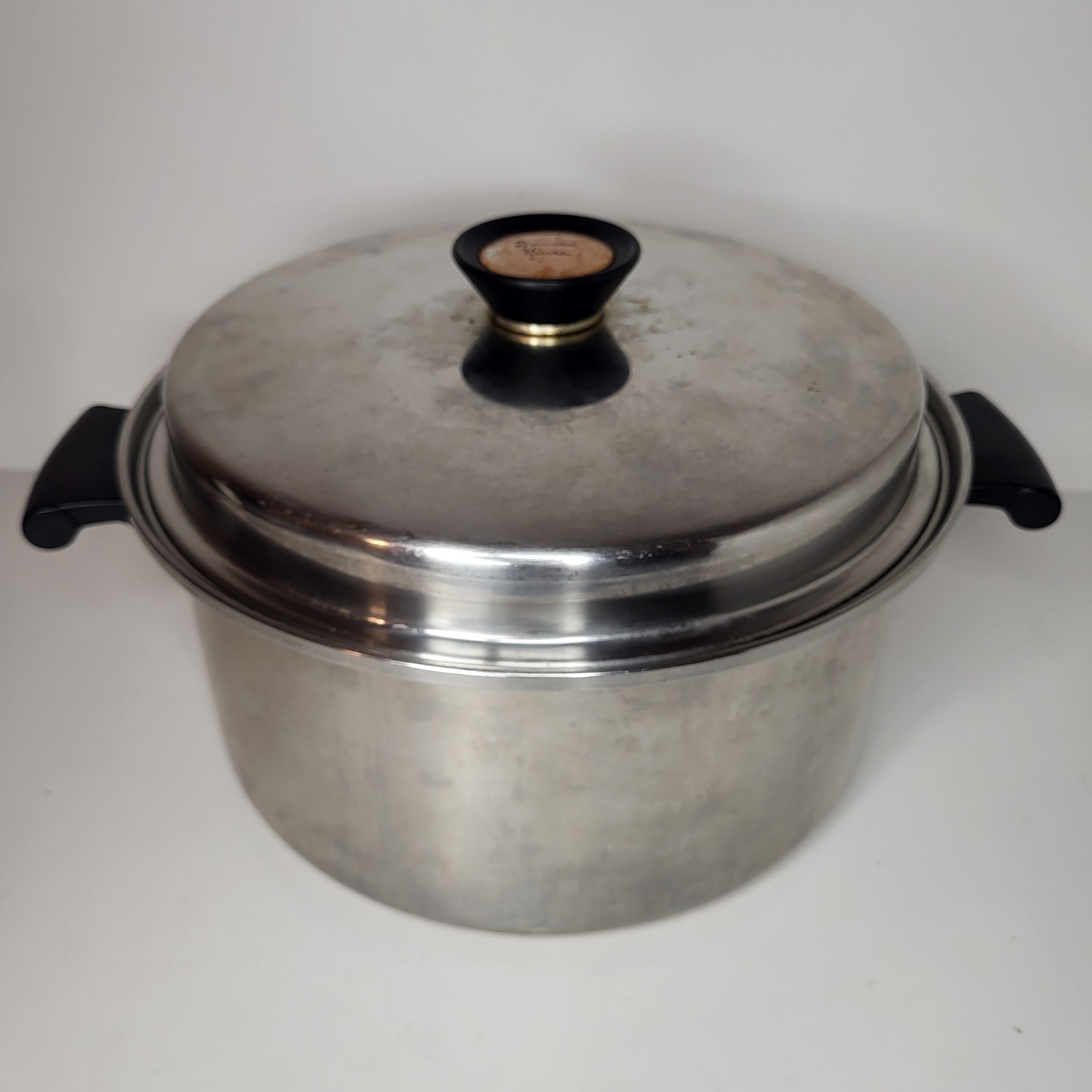 Duncan Hines Regal Ware 6 Quart 18-8 Stockpot Stainless Steel 3 Ply With Lid
