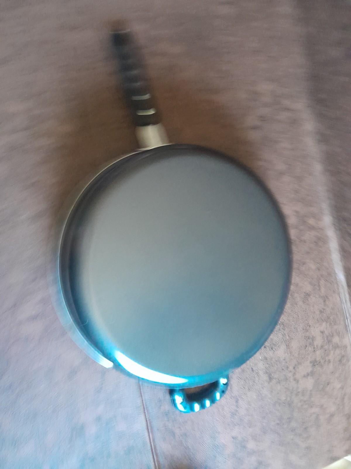 BASIC ESSENTIALS NEW SAUTE FRY PAN W/ LID STAINLESS NON-STICK W/GLASS LID