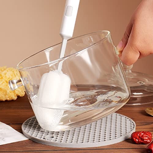 Clear Glass Cooking Pot Set – 1.9L Simmer Pot for Pasta, Soup, Milk – Safe Cookw