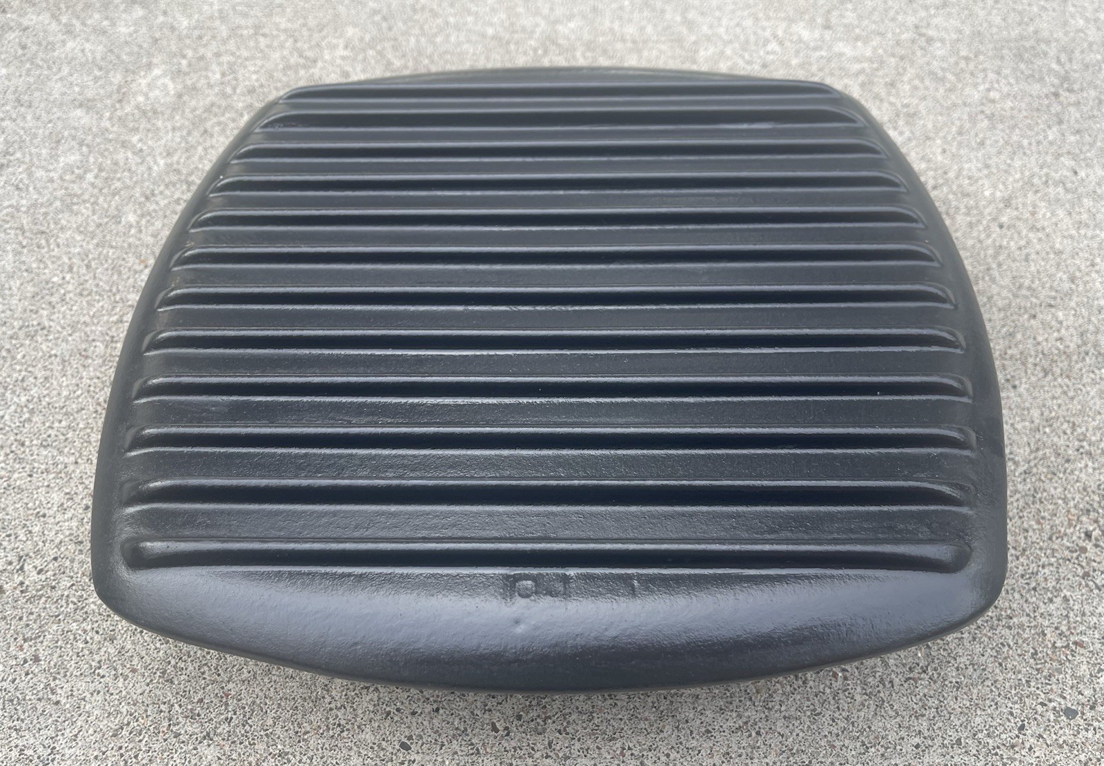 Le Creuset Panini Grill Press Enameled Cast Iron Square Black 9.25″