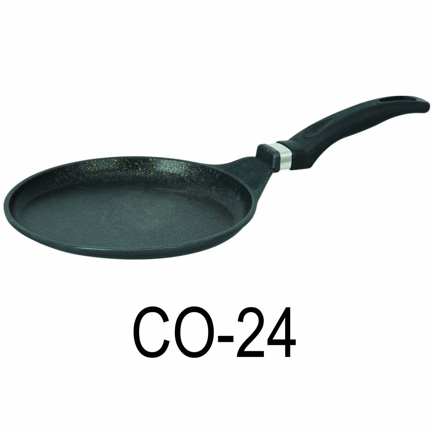 24CM Marble Coated Round Griddle N/s w/ long handle (Free Gift w/ Any Purchase)