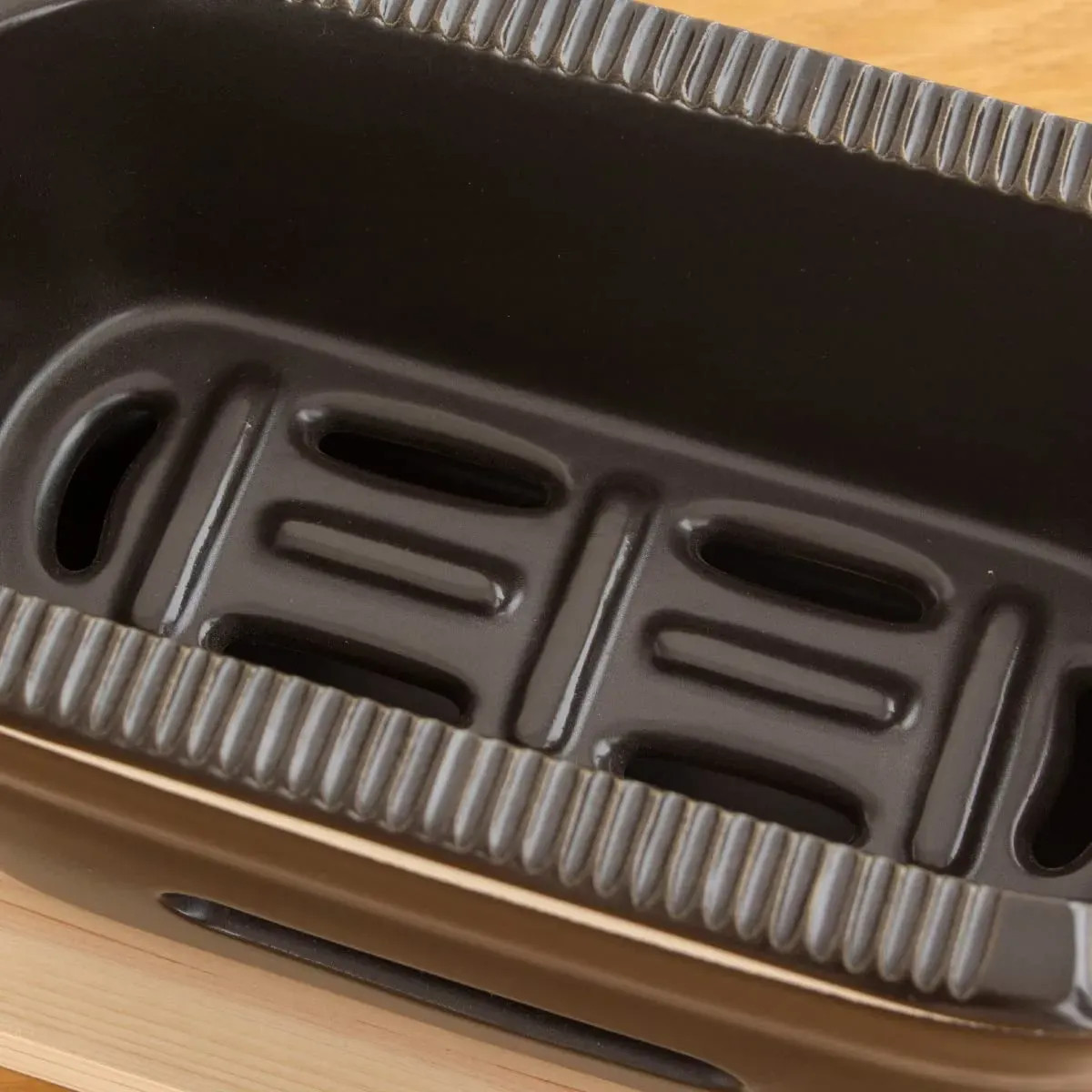 NEW Kamashika Tou Charcoal Grill Set Rectangular Black Made in Japan OR-60-2310
