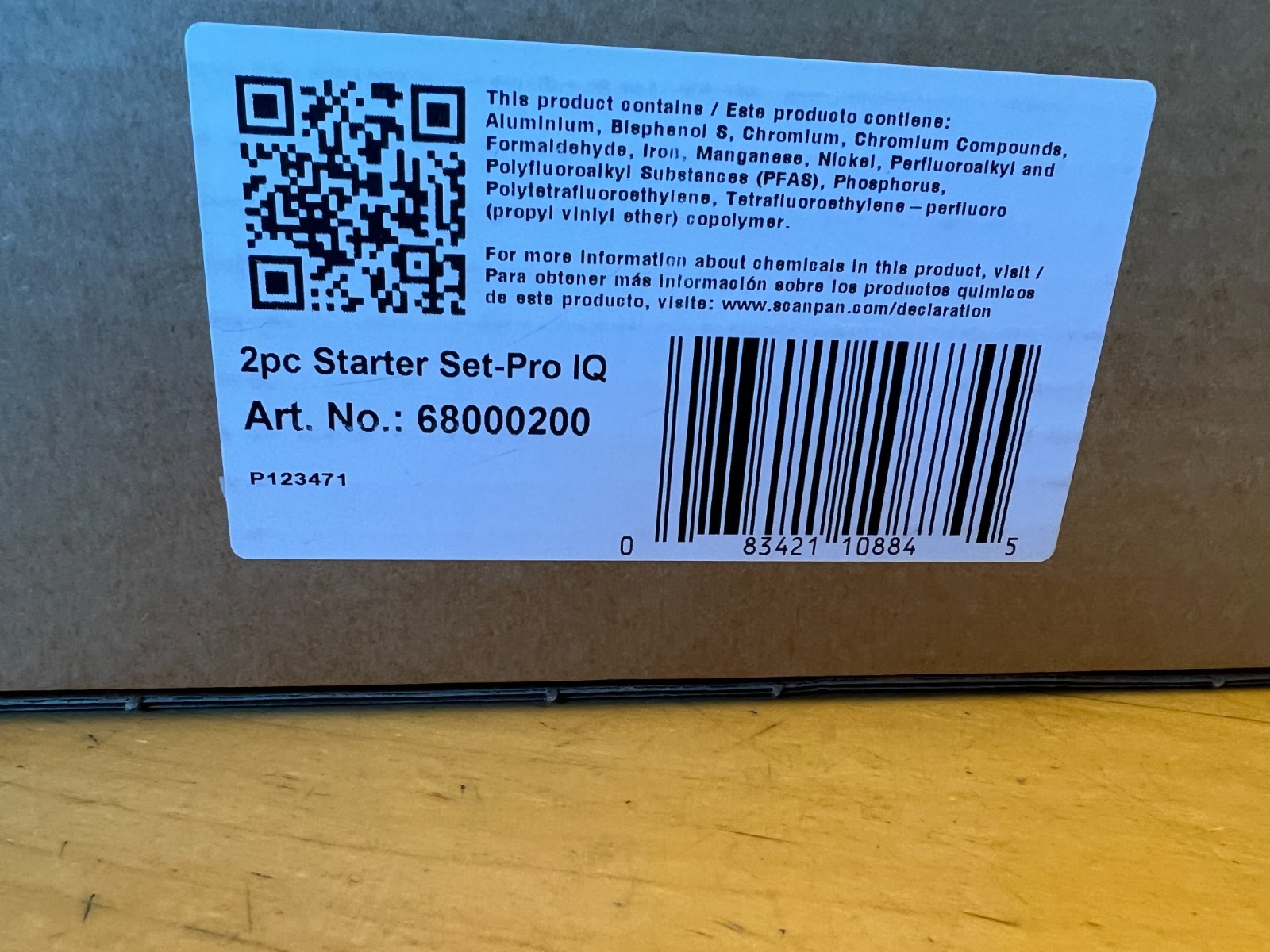 Scanpan Pro IQ – 2 Pc. Fry Pan Set 68000200 in retail box