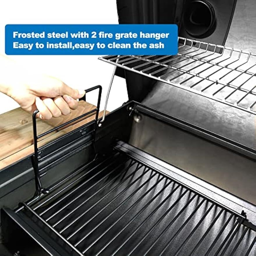 23.62″ to 35.43″ Adjustable Ash Pan/Drip Pan fit Char-griller Charcoal Grills US