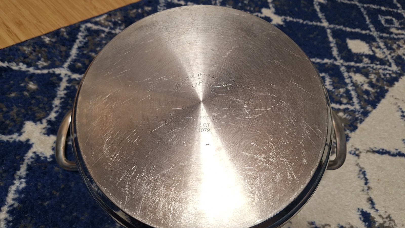 Martha Stewart Macy’s 5.5 Qt Stainless Steel Pot w/Lid Gently Used