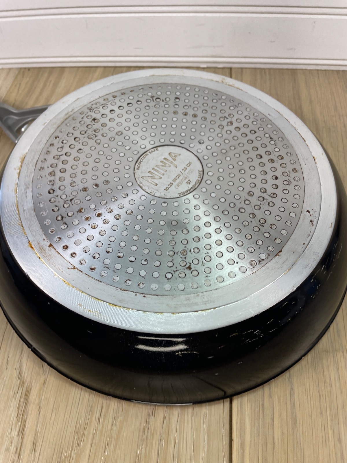 NINJA FOODI NEVERSTICK 10.25″ FRY PAN SAUTE SKILLET HARD ANODIZED ALUMINUM