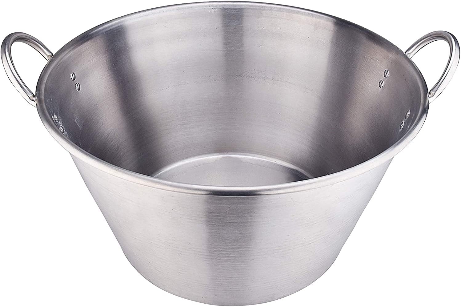Cazo Grande 25″ Acero Inoxidable para Carnitas Wok Comal Fry Heavy Duty