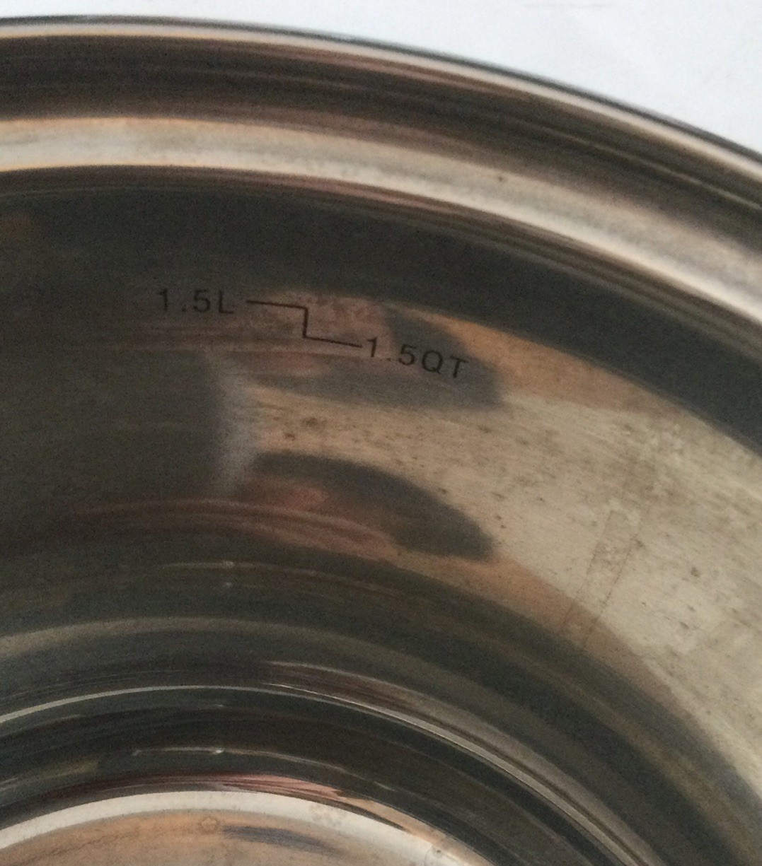 Bergner Stainless Steel Pot 1.5Q for Induction Gas Electric Vitro Halogen