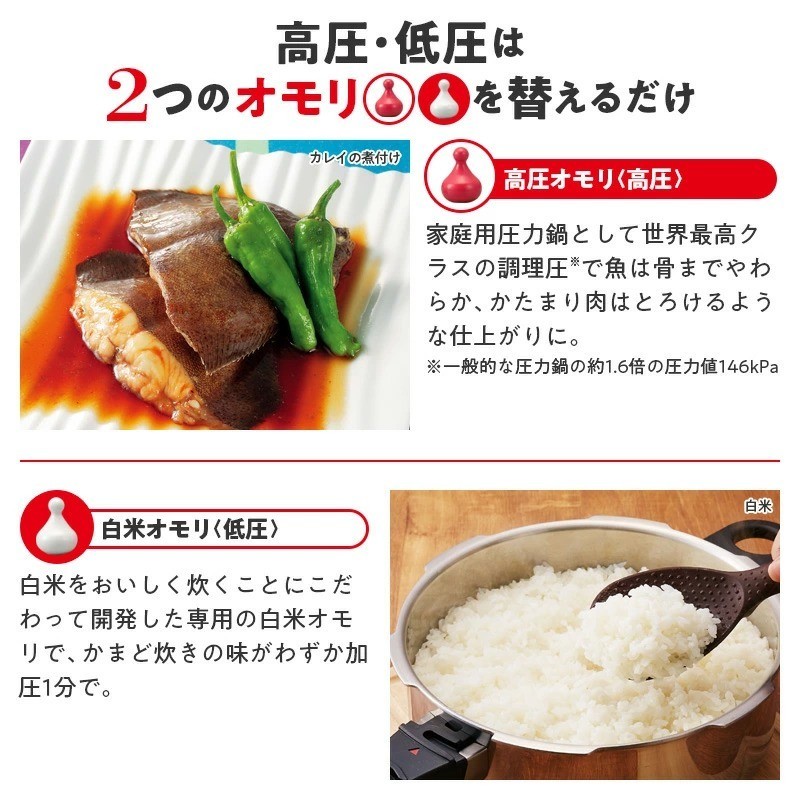 Asahi Zero Pressure Cooker 2.5L Compact IH Gas Japan Small 1-3 People New Box