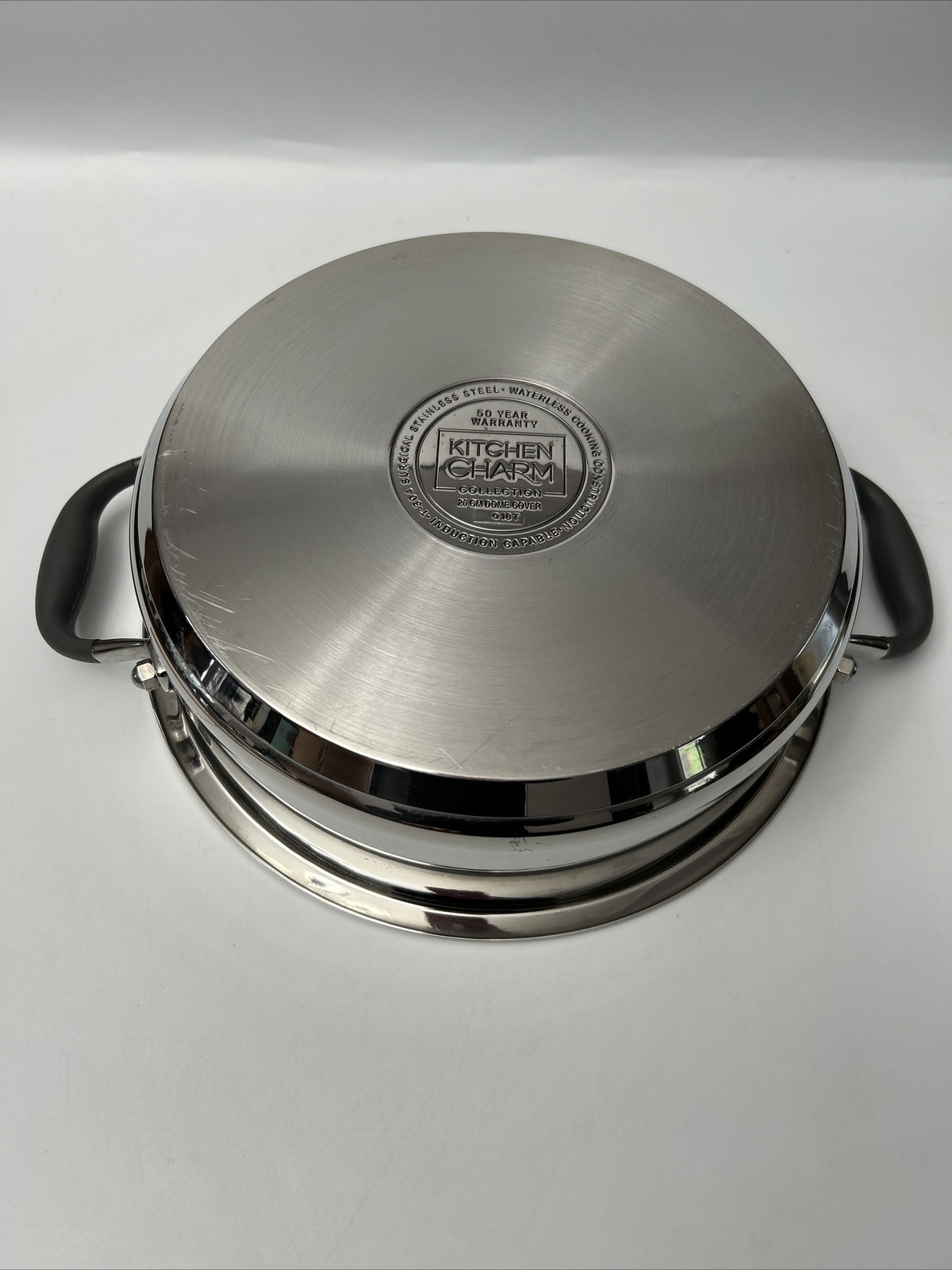 Kitchen Charm T-304 Surgical Stainless Steel 26cm Dome Cover Royal Prestige