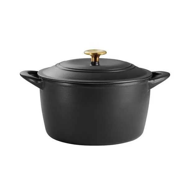 Tramontina 7 Quart Enameled Cast Iron Round Dutch Oven