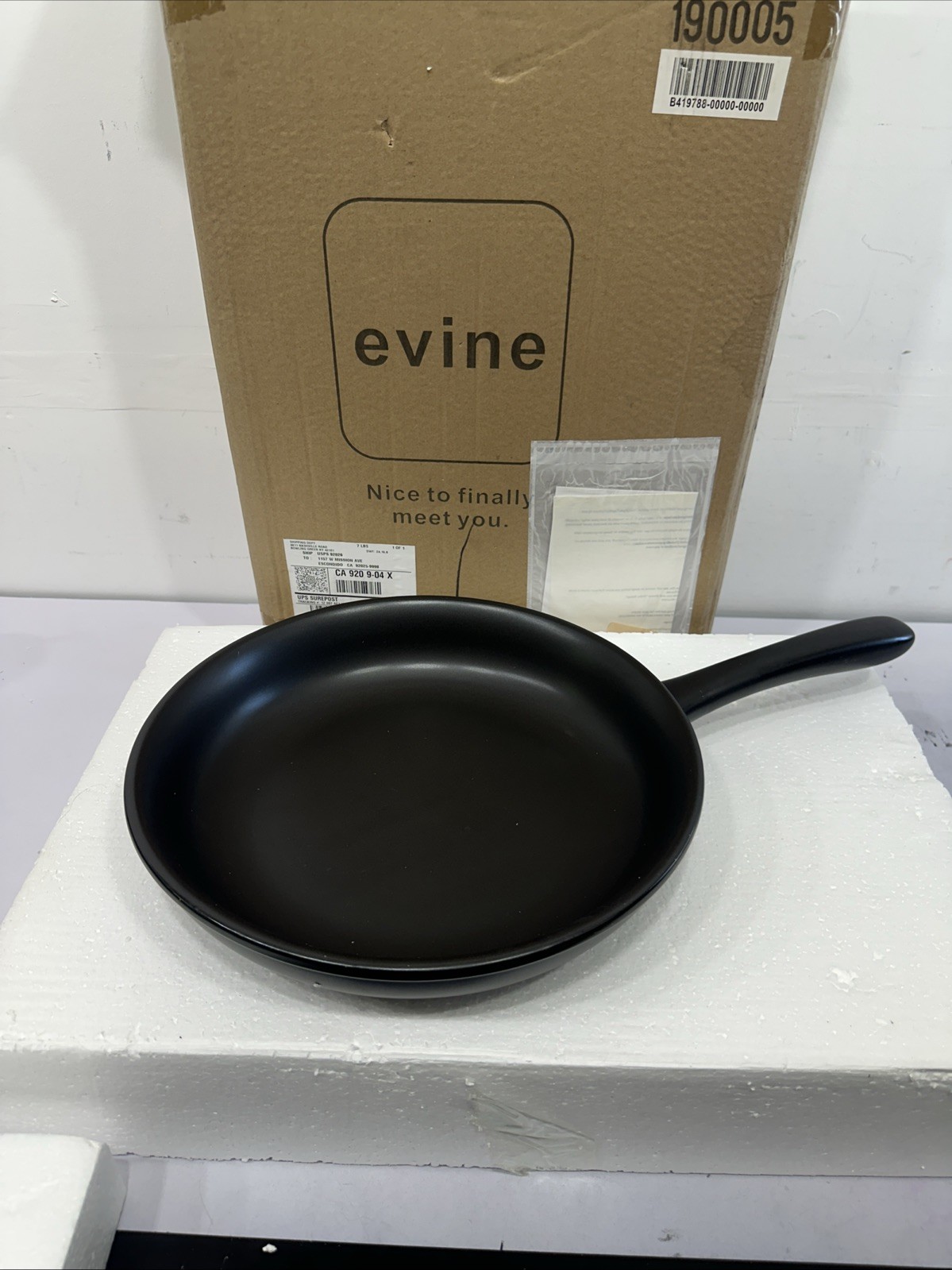 evine Ceramic Cookware 15.6×5.5×23.6” Limited Edition #291 Of 1000