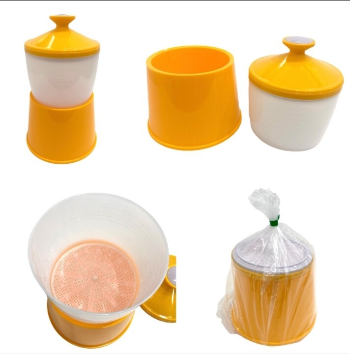 Half Boiled Egg Maker Malaysian Recipe Original Made in Malaysia Yellow Color