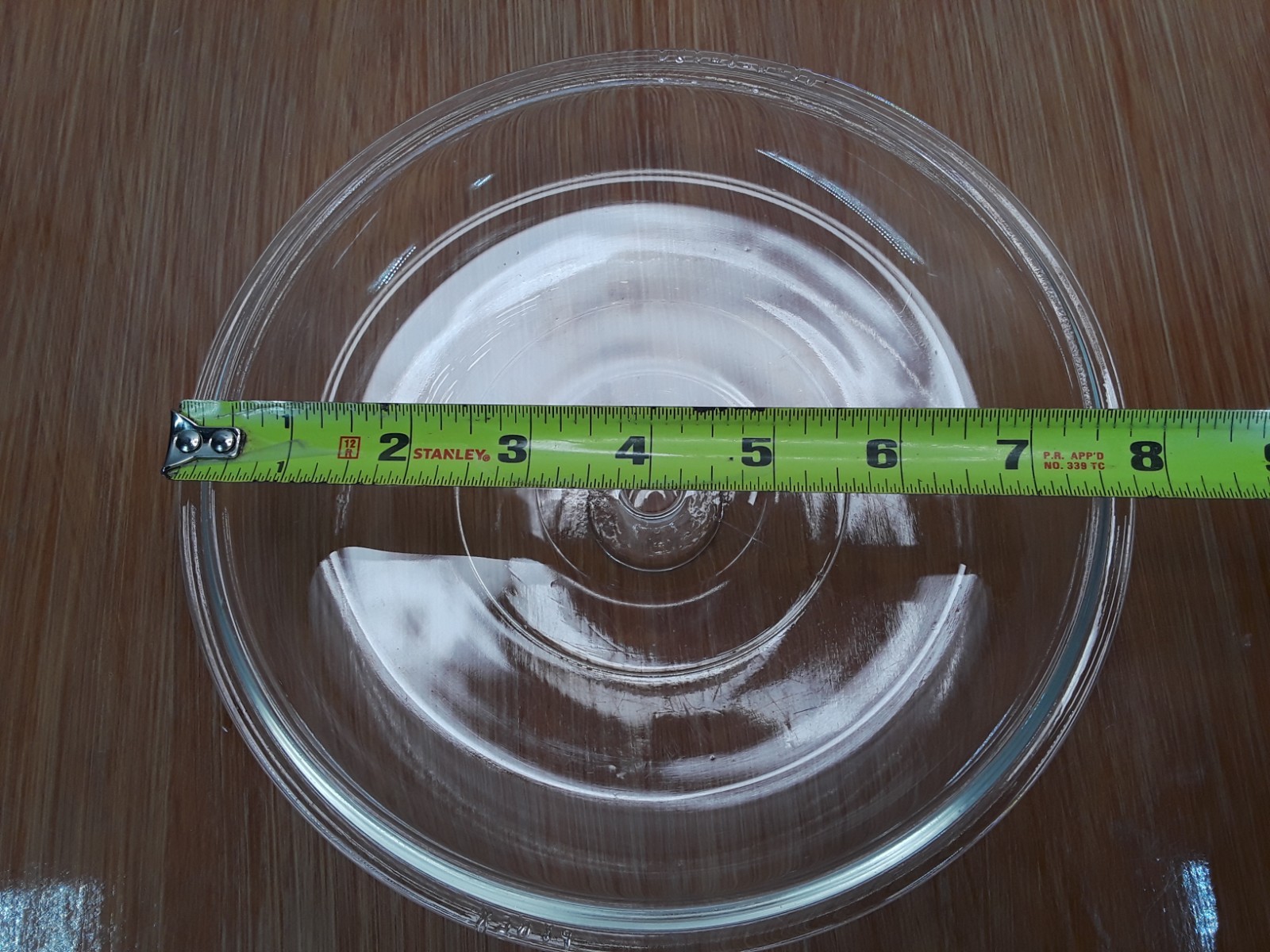 Pyrex Clear ~ 7 7/8″ Clear #623-C Replacement for Crock Pot or Other LID ONLY