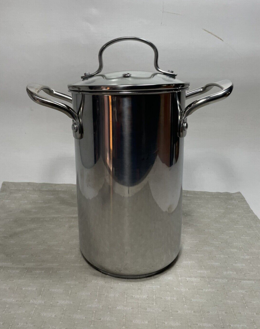 3.5 Qt Stainless Steel Vegetable Steamer Pot, with Mesh Steamer Basket and Lid