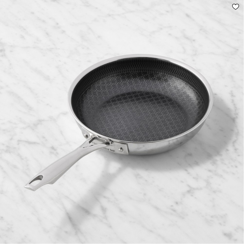 Cuisinart FusionElite+ Hybrid Stainless Steel Ceramic Nonstick Skillet Pan