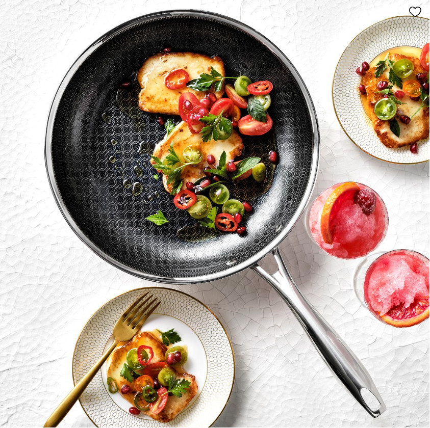 Cuisinart FusionElite+ Hybrid Stainless Steel Ceramic Nonstick Skillet Pan