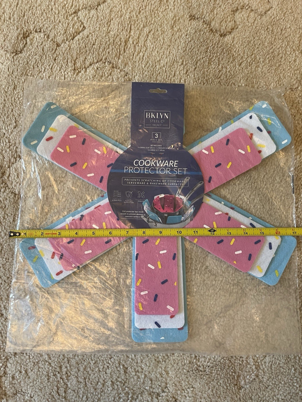 NWT Cookware Protection Set by BKLYN Steel Co
