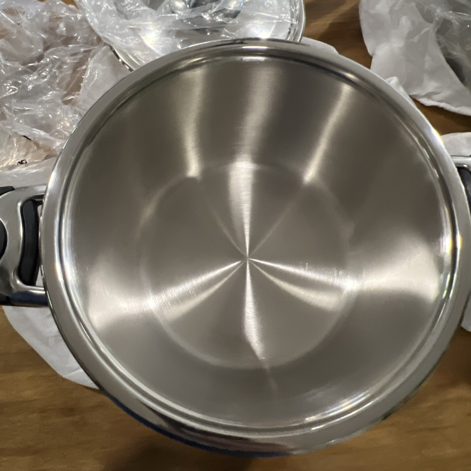 8 Pc Bachmayr Solingen Stainless Steel Pan Induction