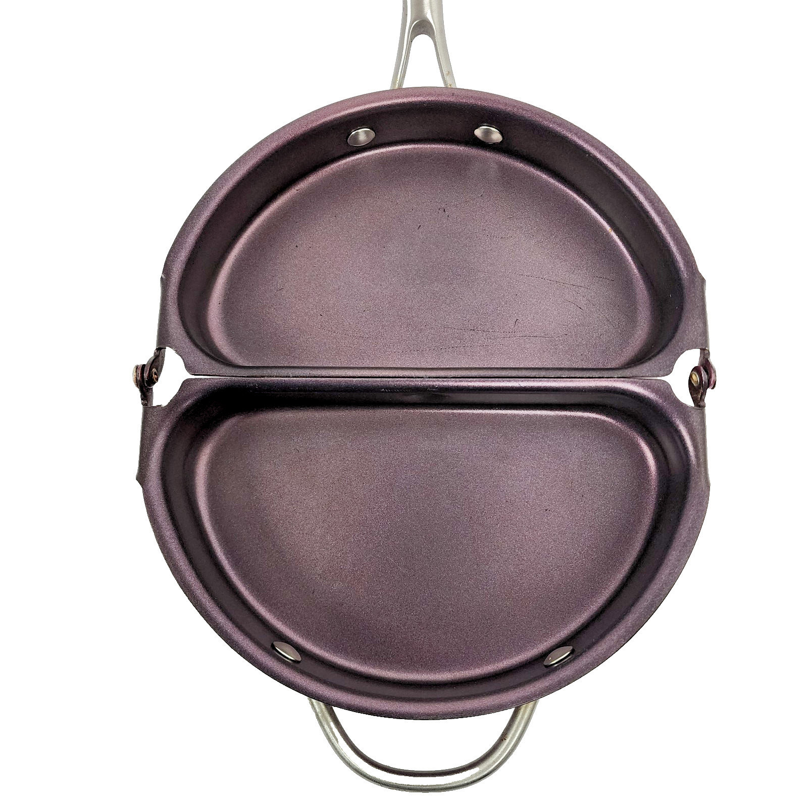 TECHEF Frittata and Omelette Pan Double Sided Folding Egg Pan