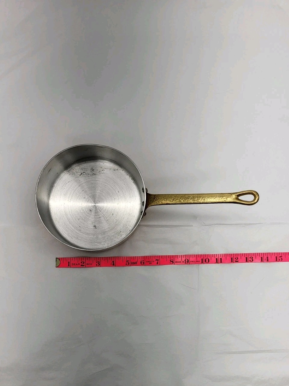 La Belle Cuisine Centuria International Copper Pot with Brass Handle – 1.5 Quart
