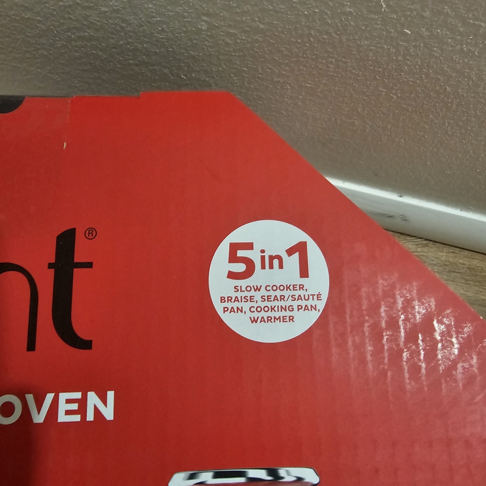 Instant Pot Precision Dutch Oven 6-Quart 1500W 5-in-1 Warmer Cooking Pot NEW