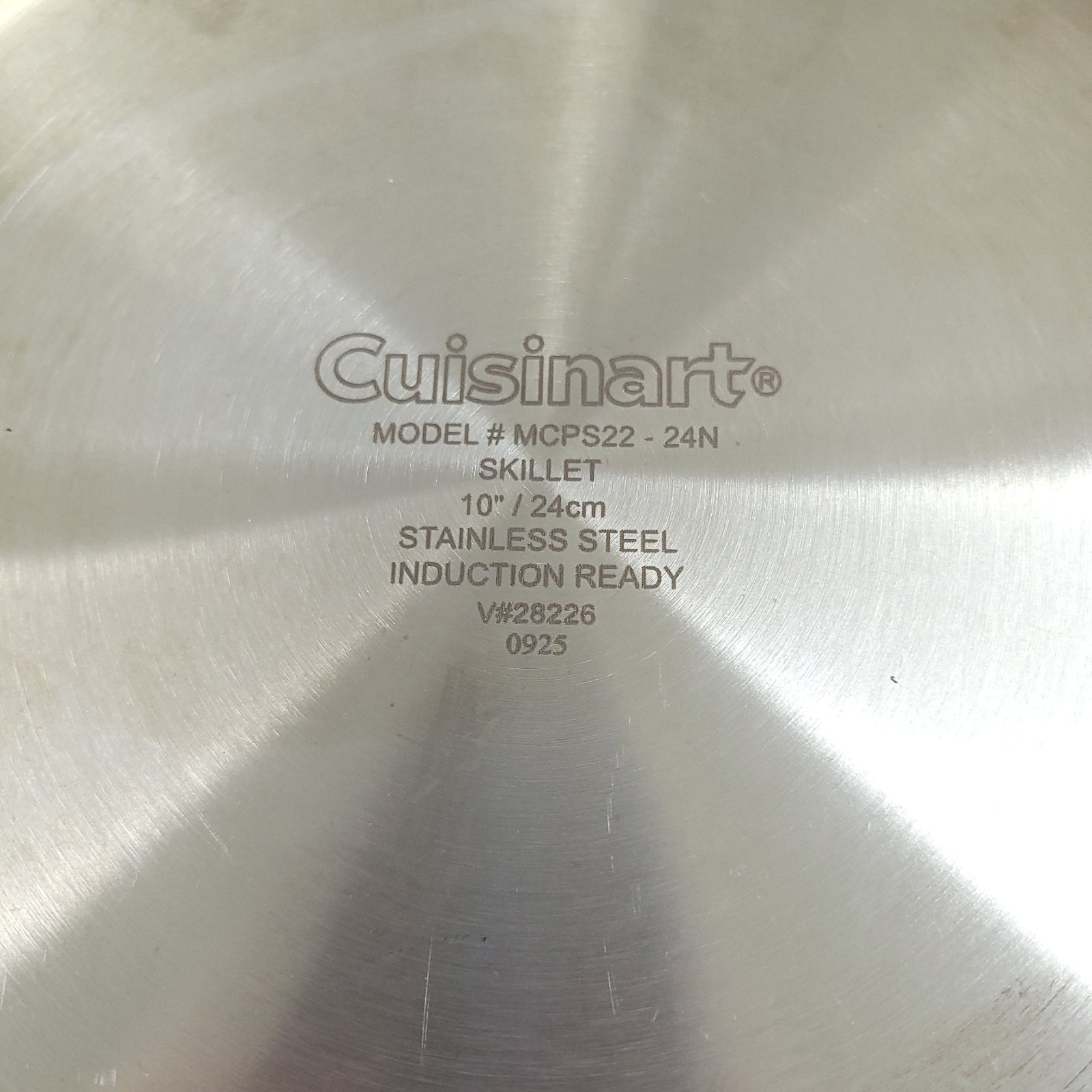 Cuisinart MultiClad Pro Tri-Ply 8″ and 10″ Skillet Fry Pans MCP22-24N MCP22-20N