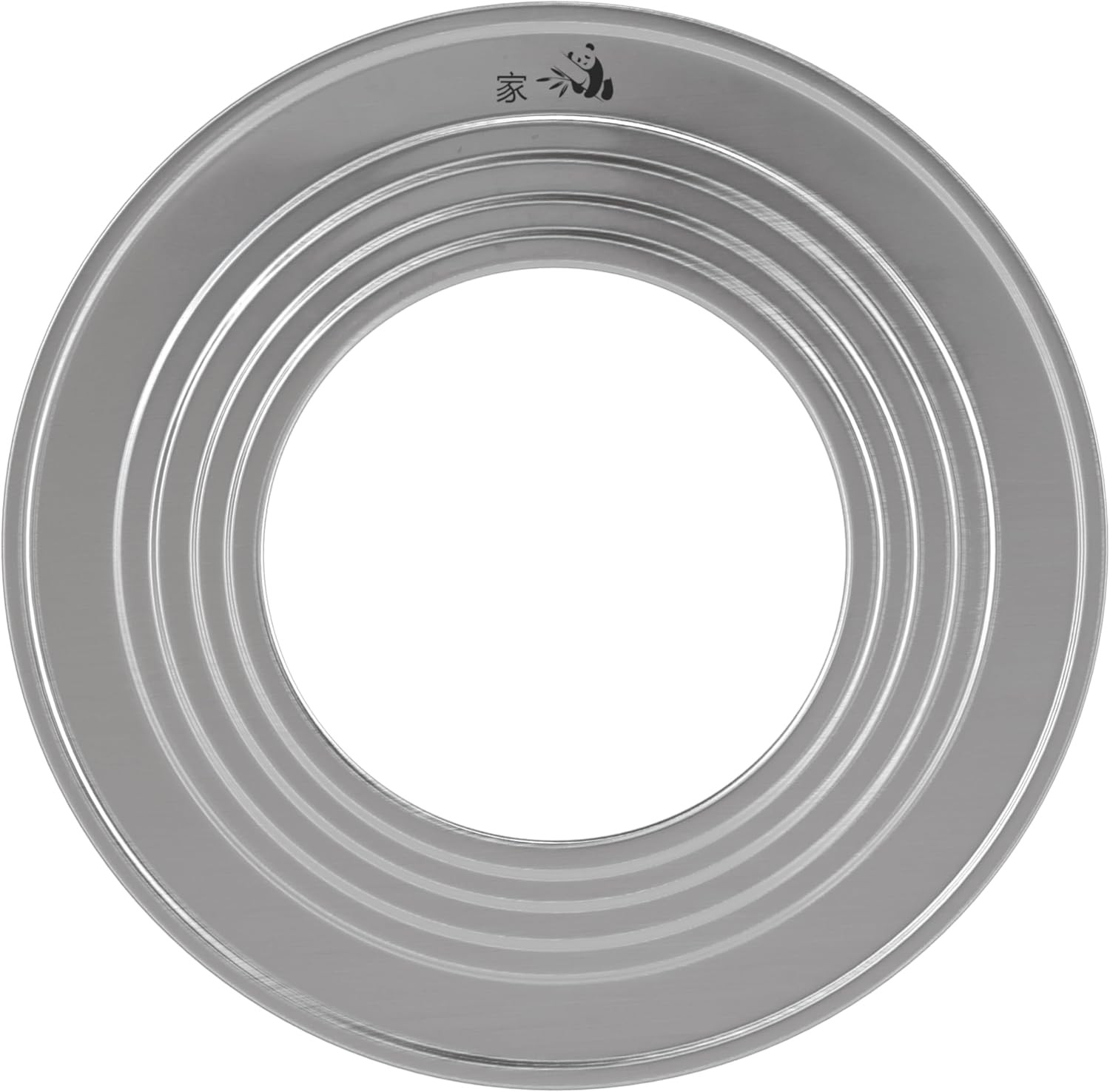 Stainless Steel Steamer Ring Fits 7 to 12-Inch Bamboo Steamer Basket Steaming