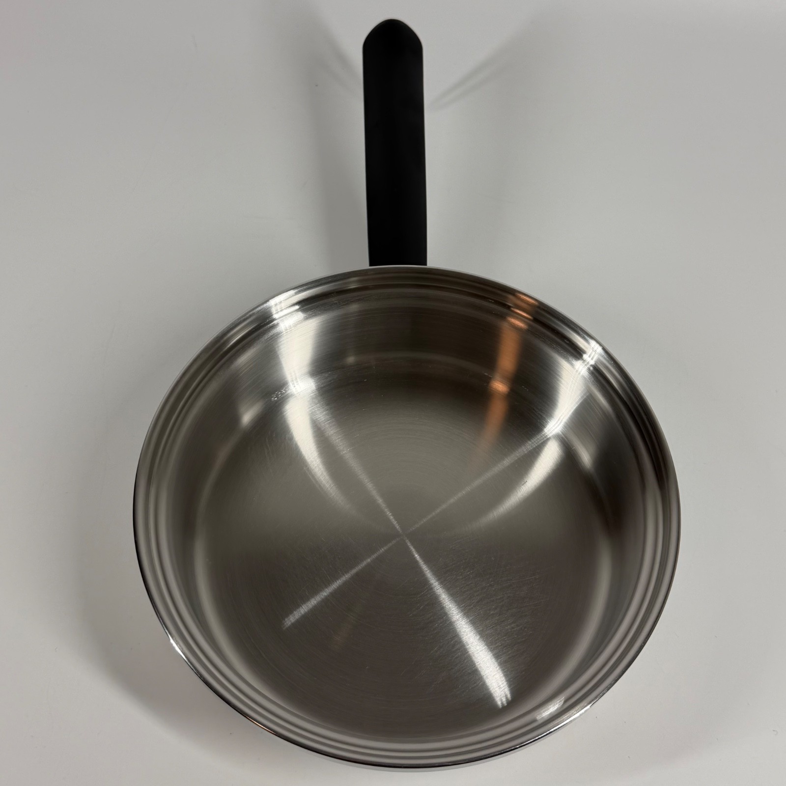 VTG 8” Amway Queen Stainless 1.5 Qt Saute Pan & 2.5 Qt Sauce Pan Set w/ Lid