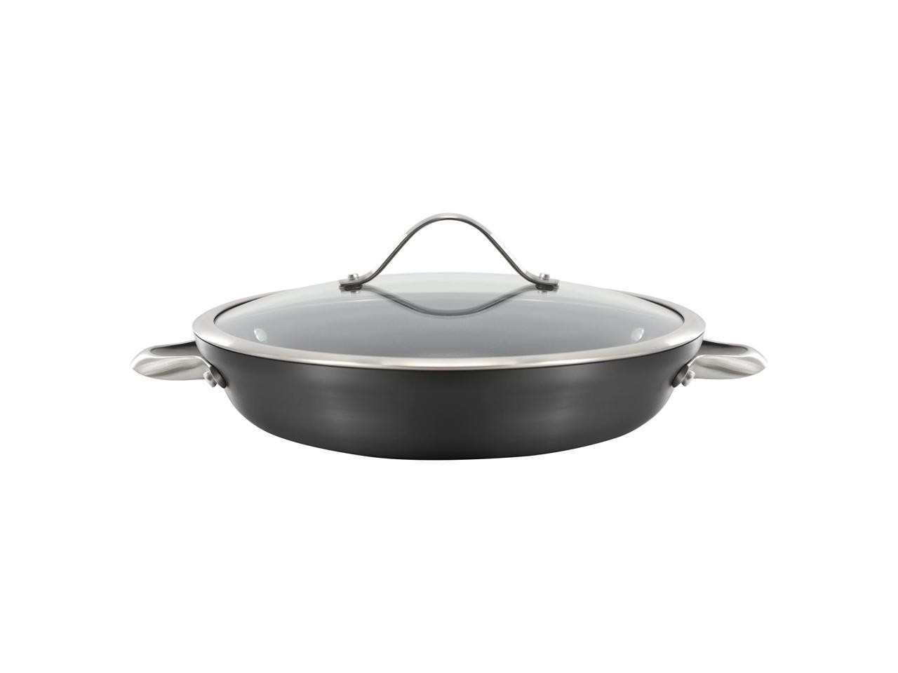 Calphalon Signature Hard-Anodized Nonstick 12-Inch Everyday Pan with Cover