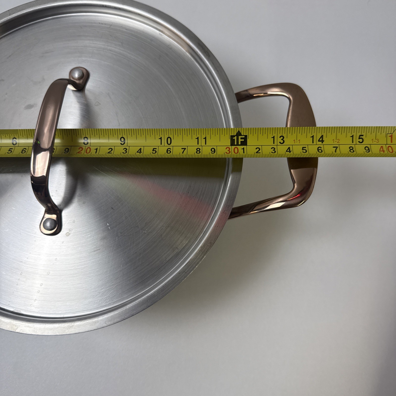 Fleischer & Wolf ES2000 Tri-Ply Stainless Steel Copper Pot & Pan Set 7 Pc