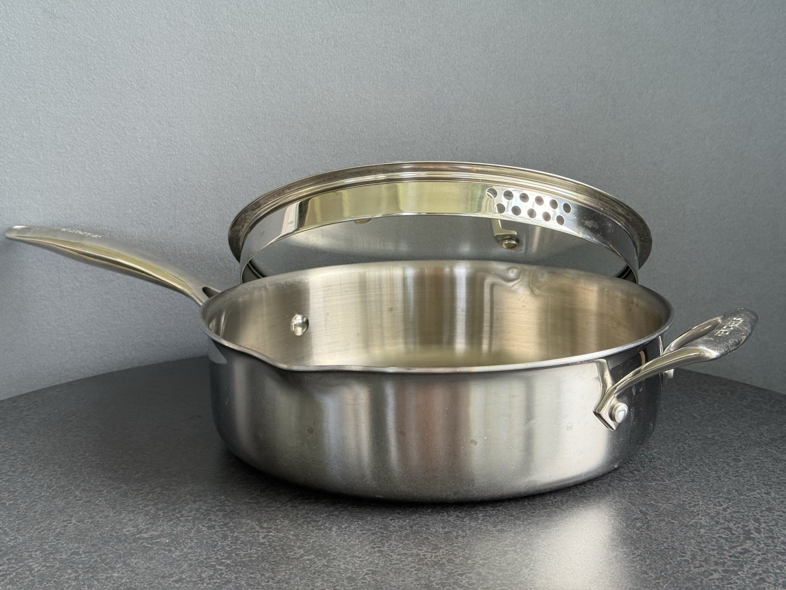 J.A. Henckels 18/10 Stainless Steel 6 Piece Cookware Set Skillet Pan