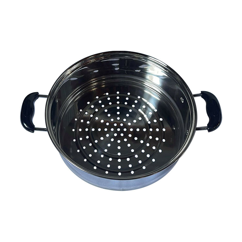 2-Tier Stainless Steel Food Steamer,Dumpling Steamer,Vegetable Steamer 10.2″