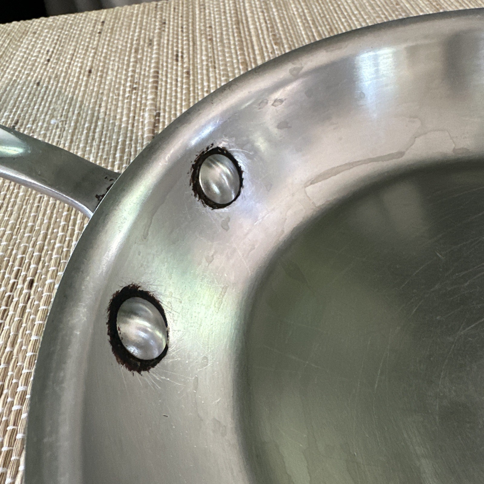 All-Clad Set Of 3 Stainless Steel 8” Stainless Steel Pan 2 Sauce Pans No Lids