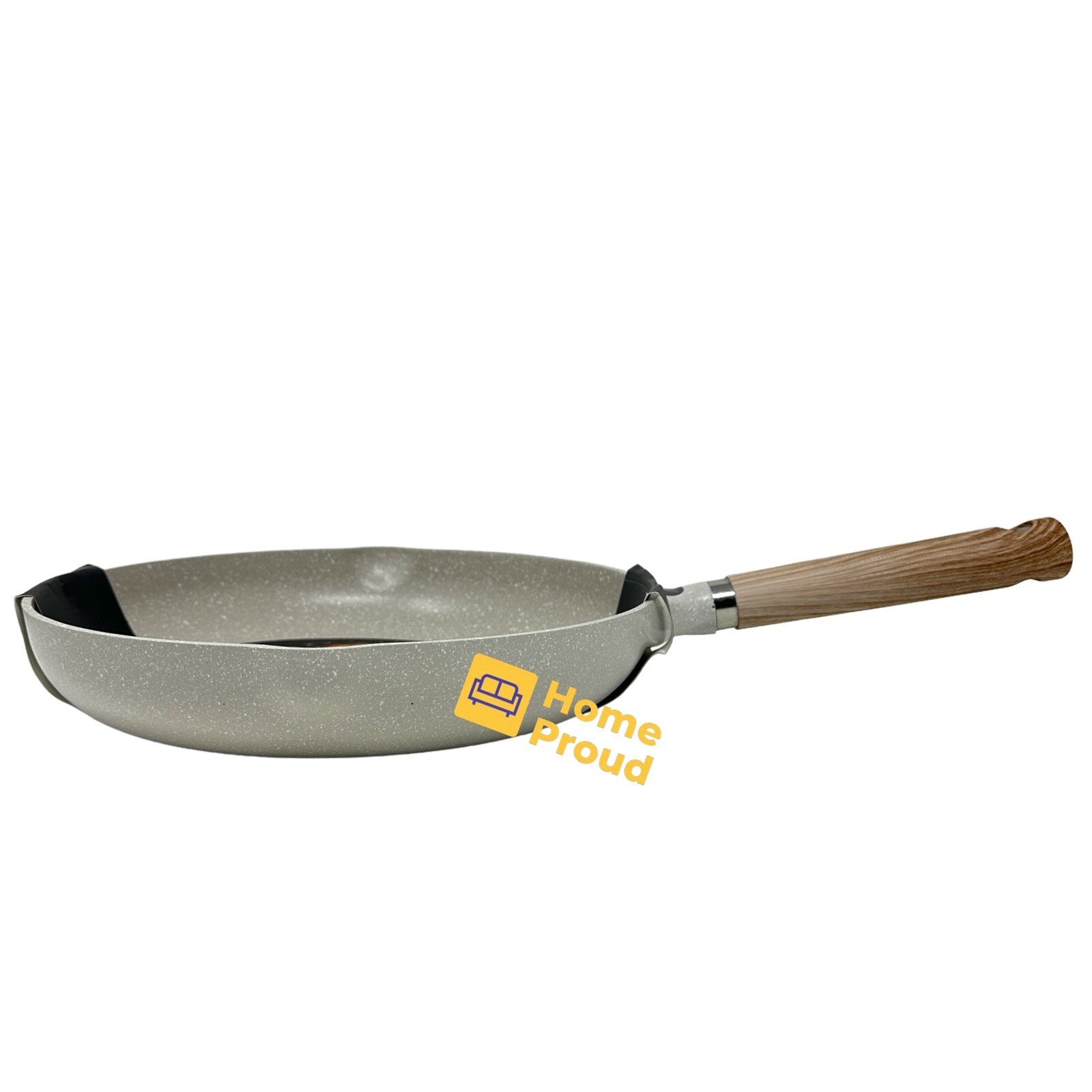 Masterclass Frying Pan Skillet Nonstick 11 Inch Premium Kitchen Cookware Beige