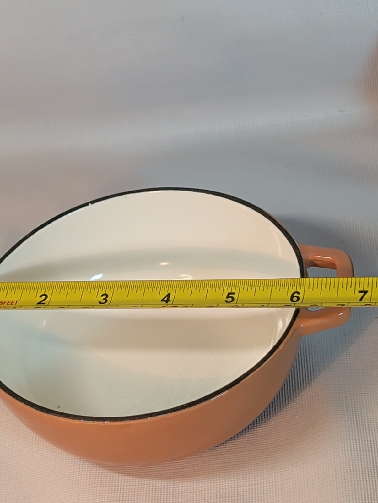 Pair Cast Iron Mini Cocotte & Lid Round Mini Dutch Oven Ramekin Threshold Enamel