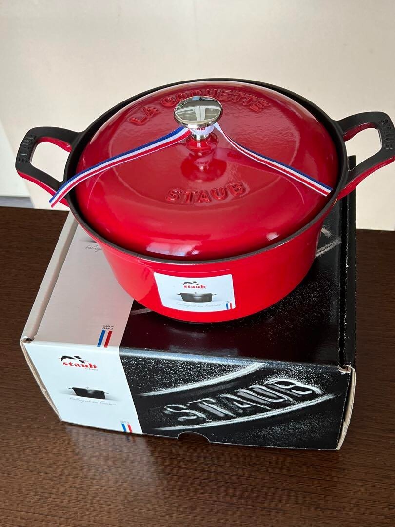 Staub Vintage Round La Cocotte Round 40508-115 2.45 L 3.5kg IH compatible F/S