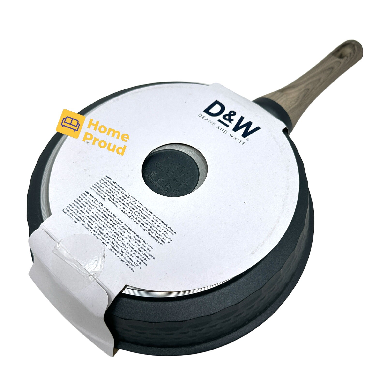 Skillet Frying Pan Nonstick 9.5 Inch Deane & White Heavy Duty Kitchen Cookware
