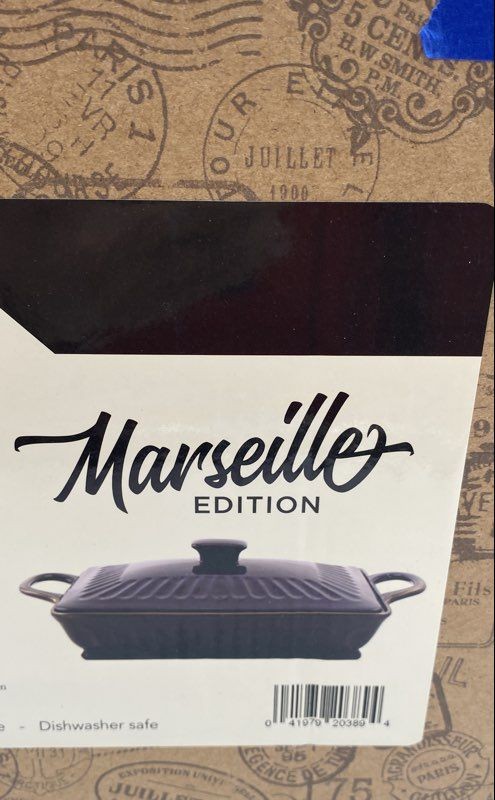 Appetit Marseille Edition Stoneware 19.25″ Rectangle Shape Casserole Dish