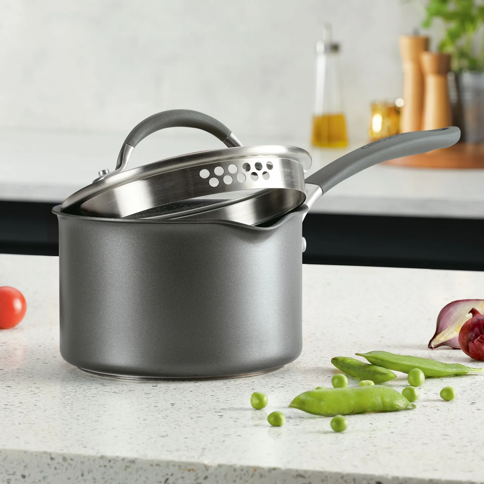 Circulon 11 Piece Non-Stick Cookware Set, A1 Series Scratchdefense, Aluminum NEW