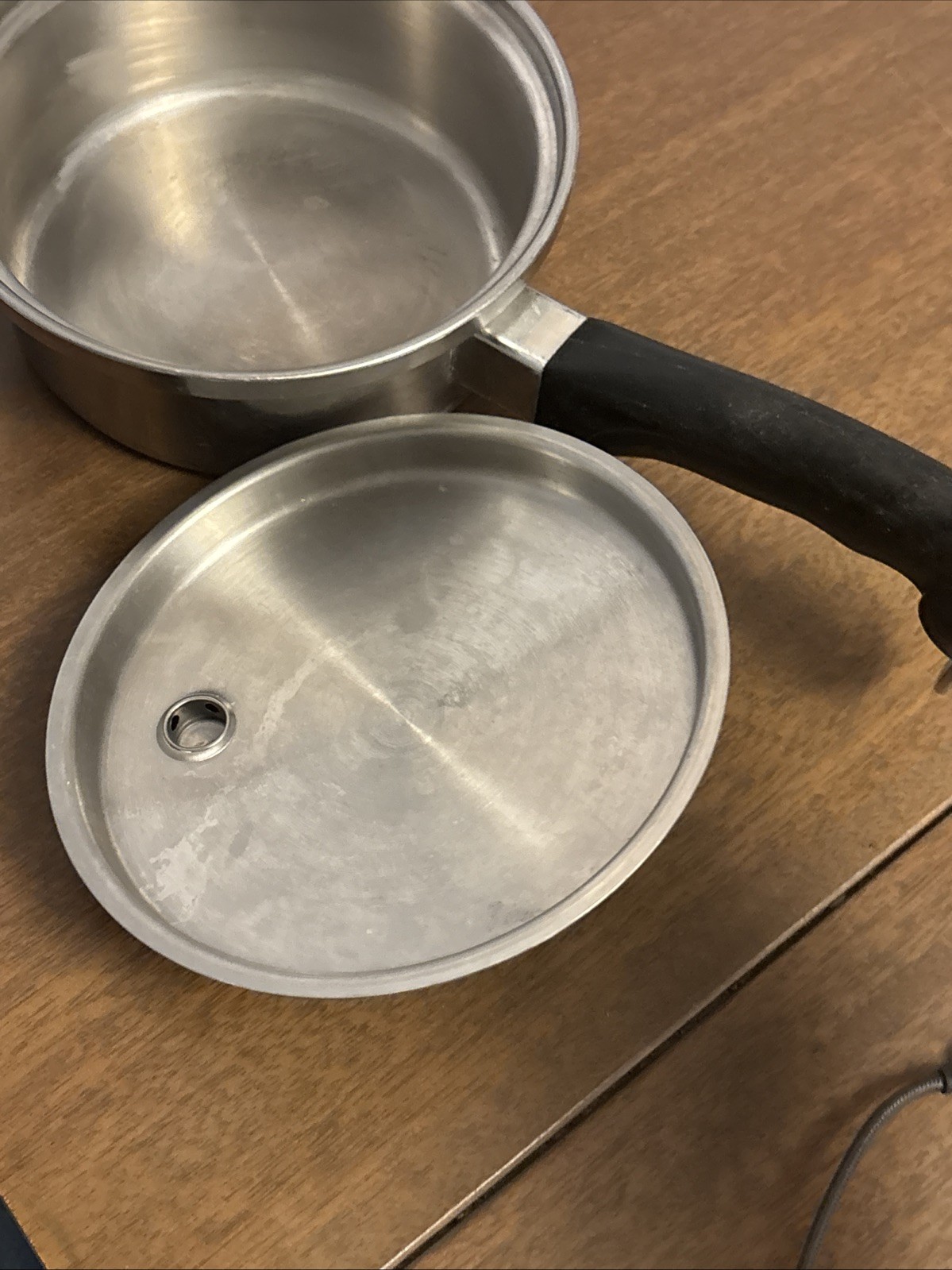 Saladmaster T304S 6.5”x2.5” Saucepan Pot Pan Stainless Cookware w/ Vapo Lid