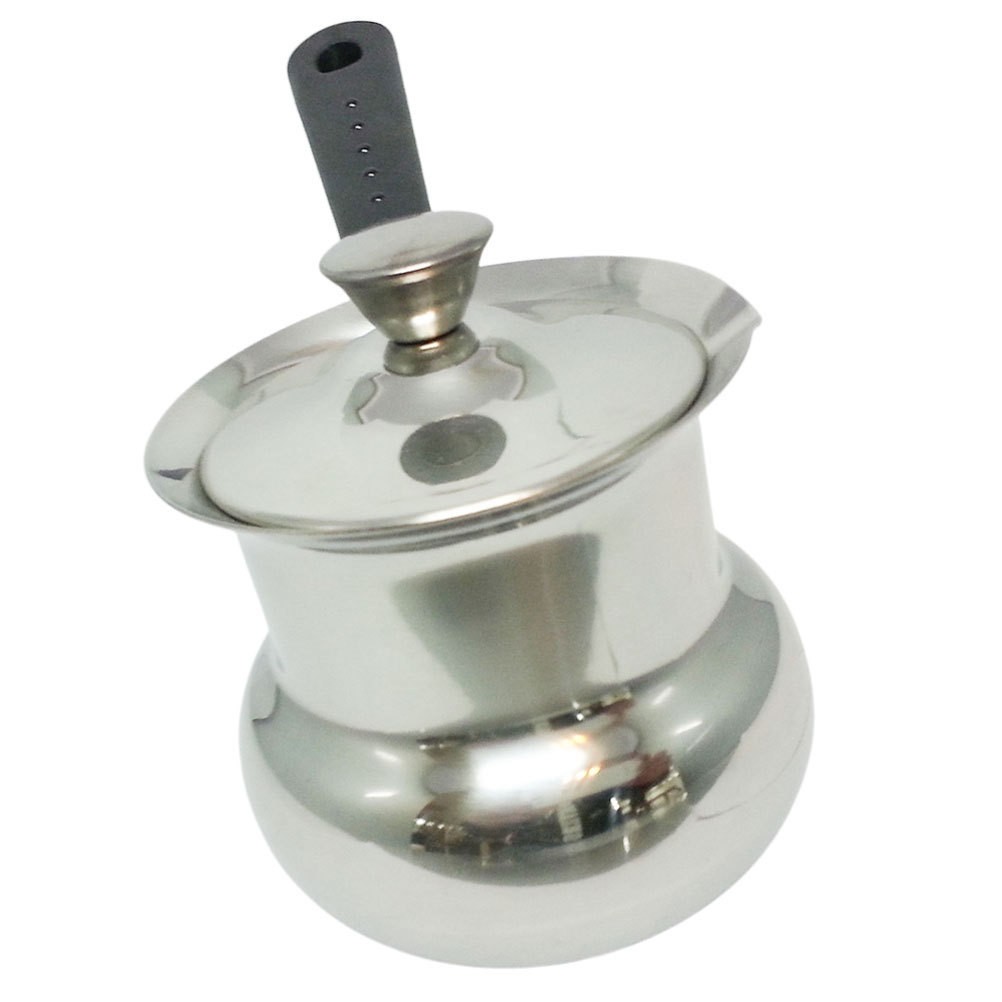Stovetop Milk Warmer Boiling Pot Cooking Stainless Steel Coffee for