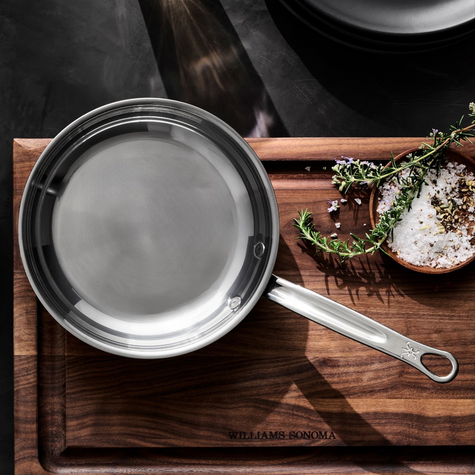 NEW Hestan NanoBond Titanium Stainless Steel Skillet Fry Pan 8.5″ -NO IMPORT FEE